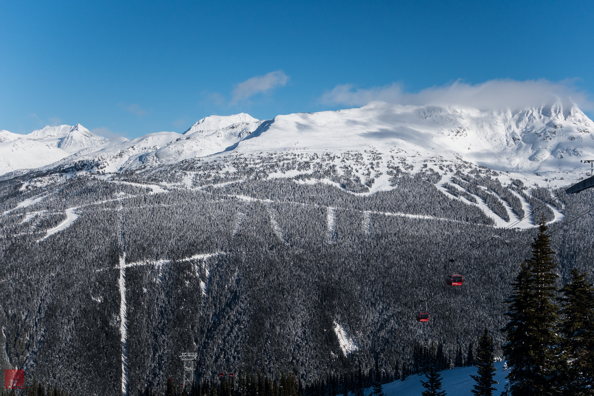 Looking towards Blackcomb