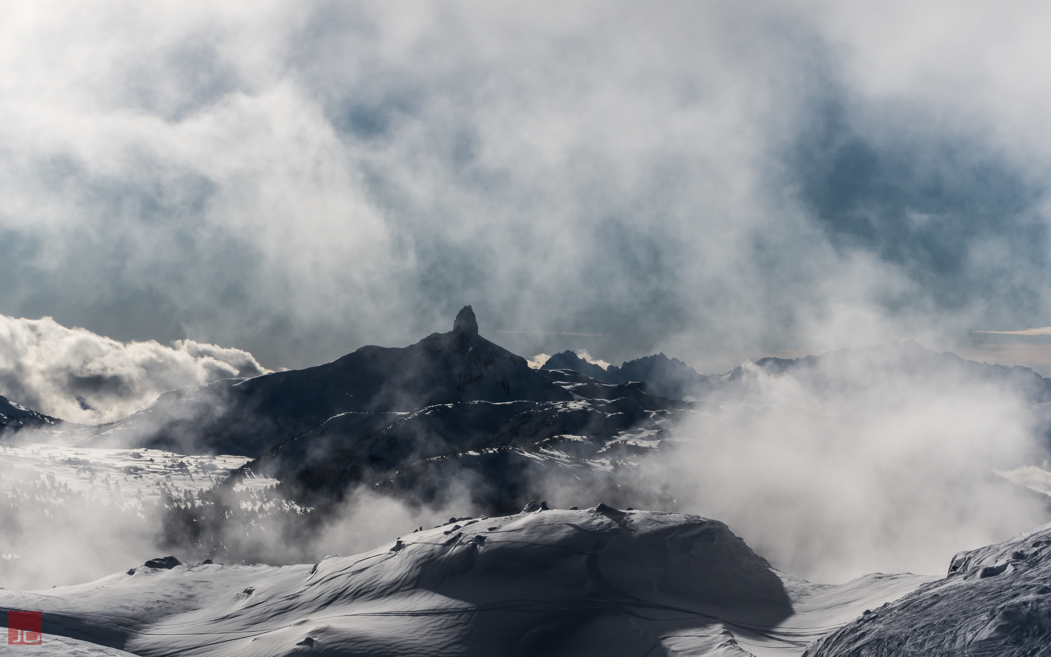 From the Whistler Peak